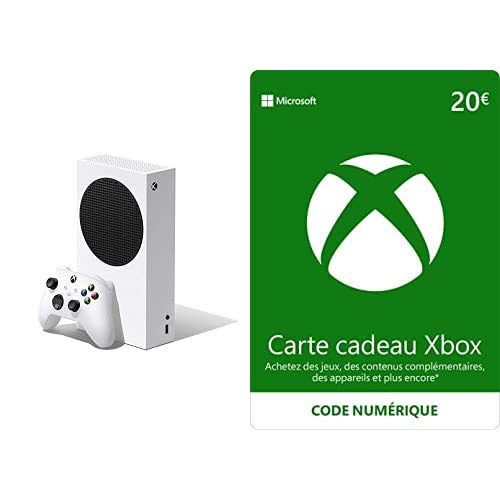 Xbox Series S + Crédit Xbox Live de 20 EUR (Code Digital - Xbox Live)